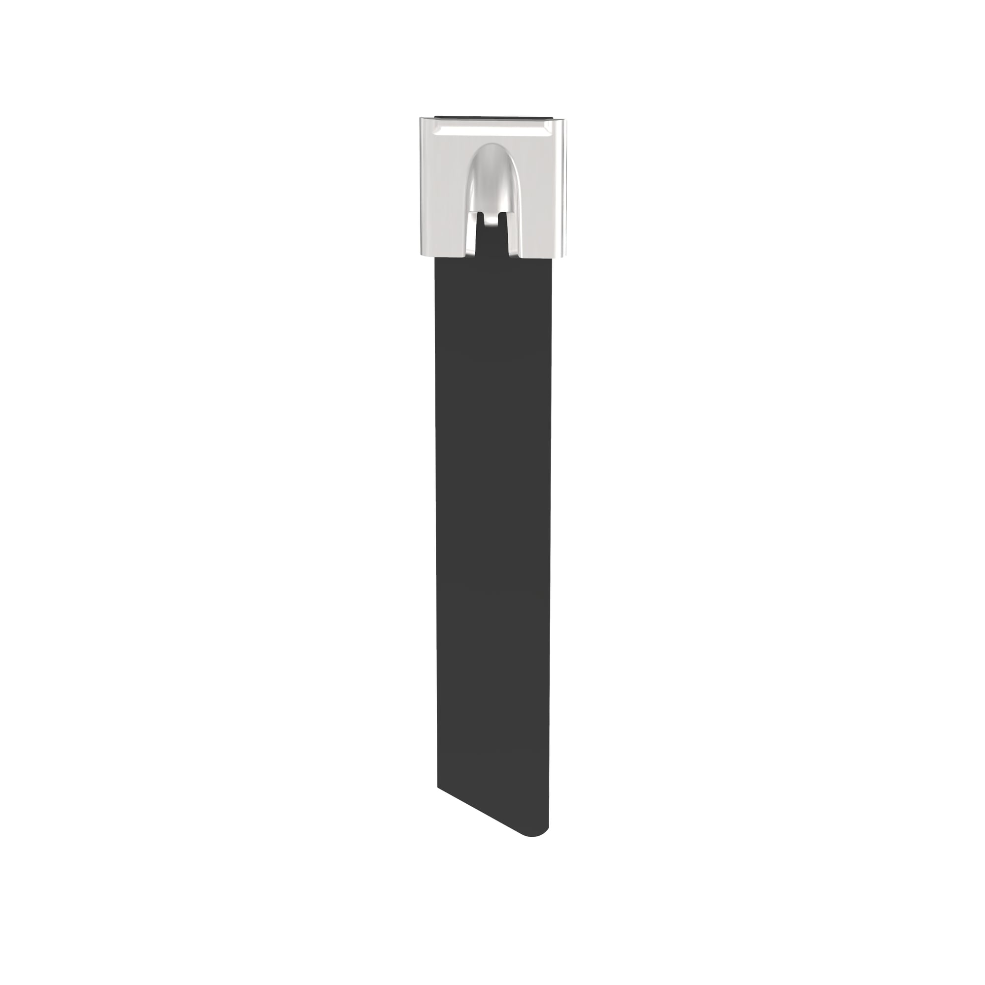 MLTFC4EH-LP316 Pan-Steel MLTFC Cable Tie, 17.1 in L x 0.5 in W x 0.017 in THK, 316 Stainless Steel/Fully Coated Polyester, Black