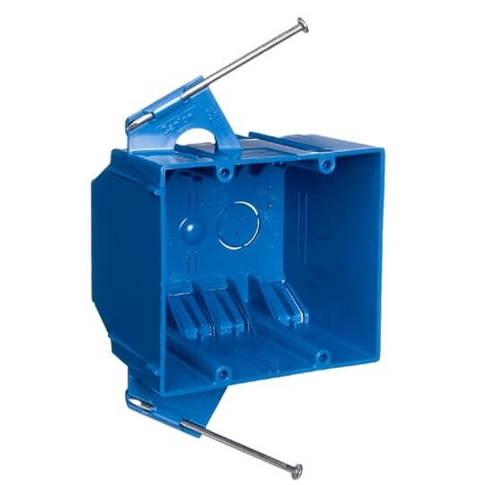 B232ACP Outlet Box, 2 Gang, 3-3/4 Inch Length