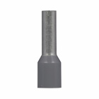 Eaton, Insulated Ferrules, IEC-XB Series, Gray, #12 AWG wire, 0.67-inch, XBAF11