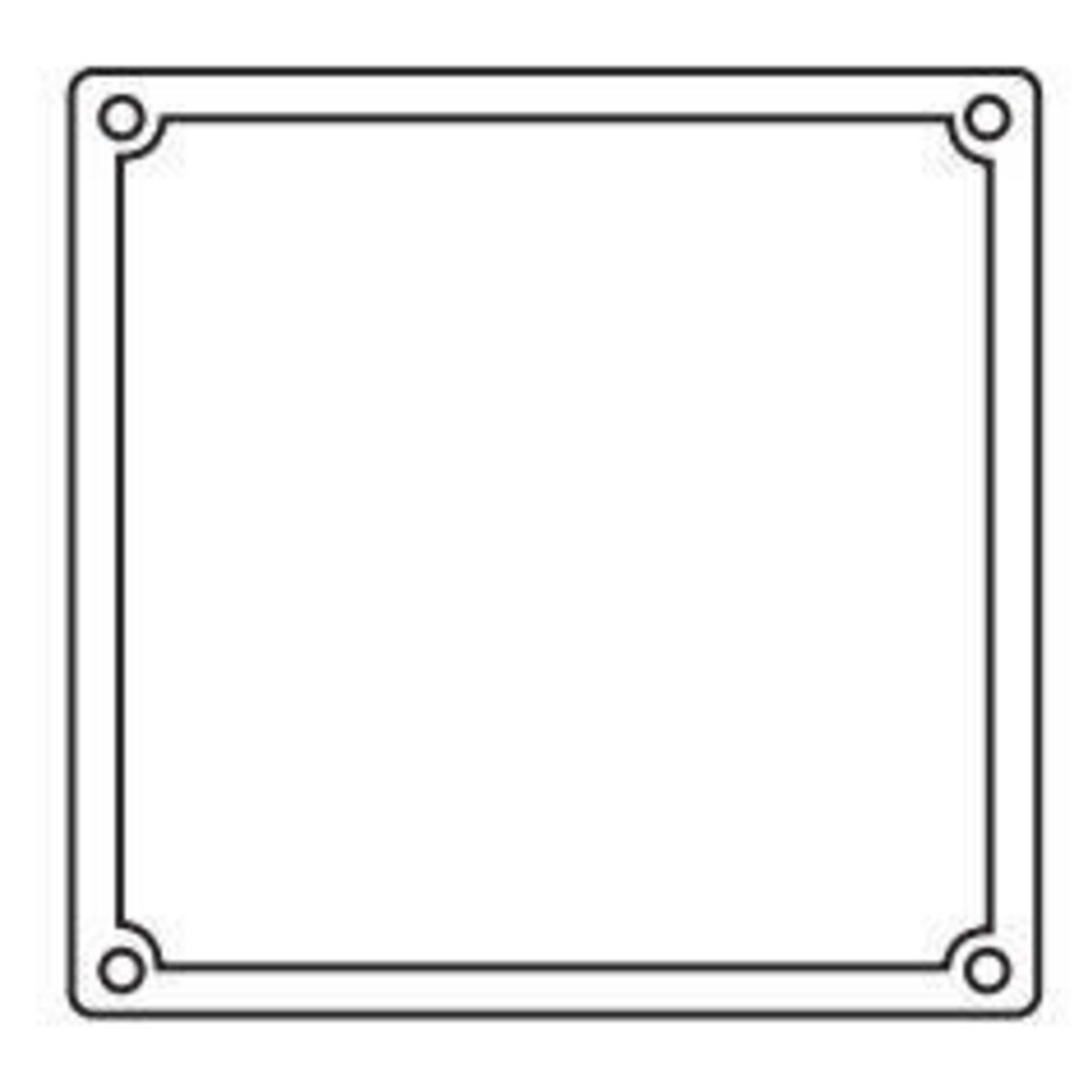 2FSRG F Series Replacement Gasket, For Use With Device Box Cover, Neoprene
