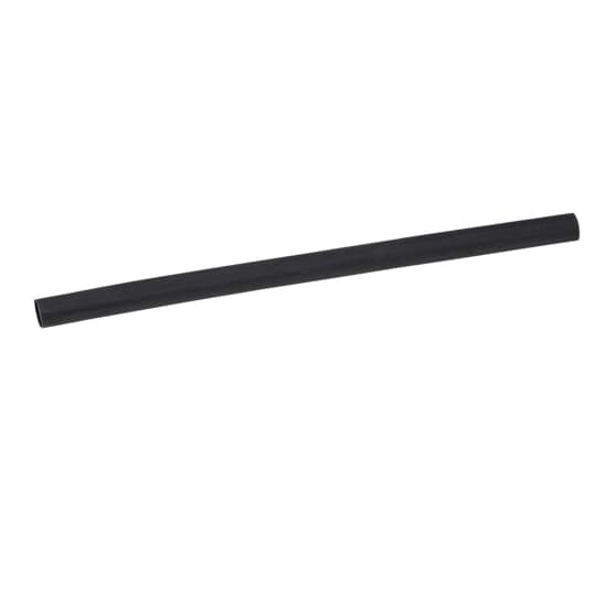 CPO93-0-6 Shrink-Kon Flame-Retardant Non-Lined Standard Heat Shrink Tubing, 3/32 in ID Expanded, 0.05 in ID Recovered, 0.02 in THK Wall Recovered, 6 in L, Cross Linked Polyolefin, Black