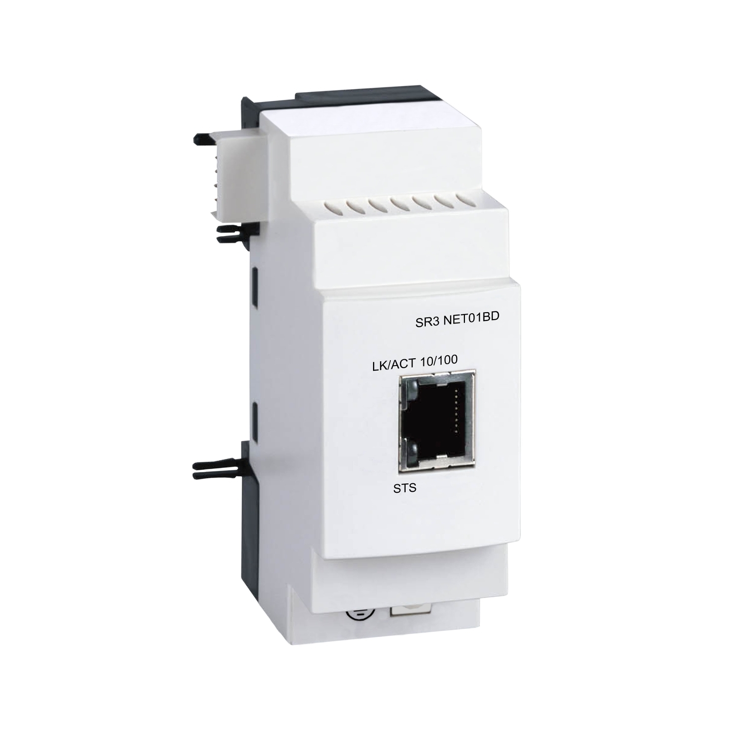SR3NET01BD Zelio Ethernet Communication Module, 24 V DC, 10/100 Mbps Communication