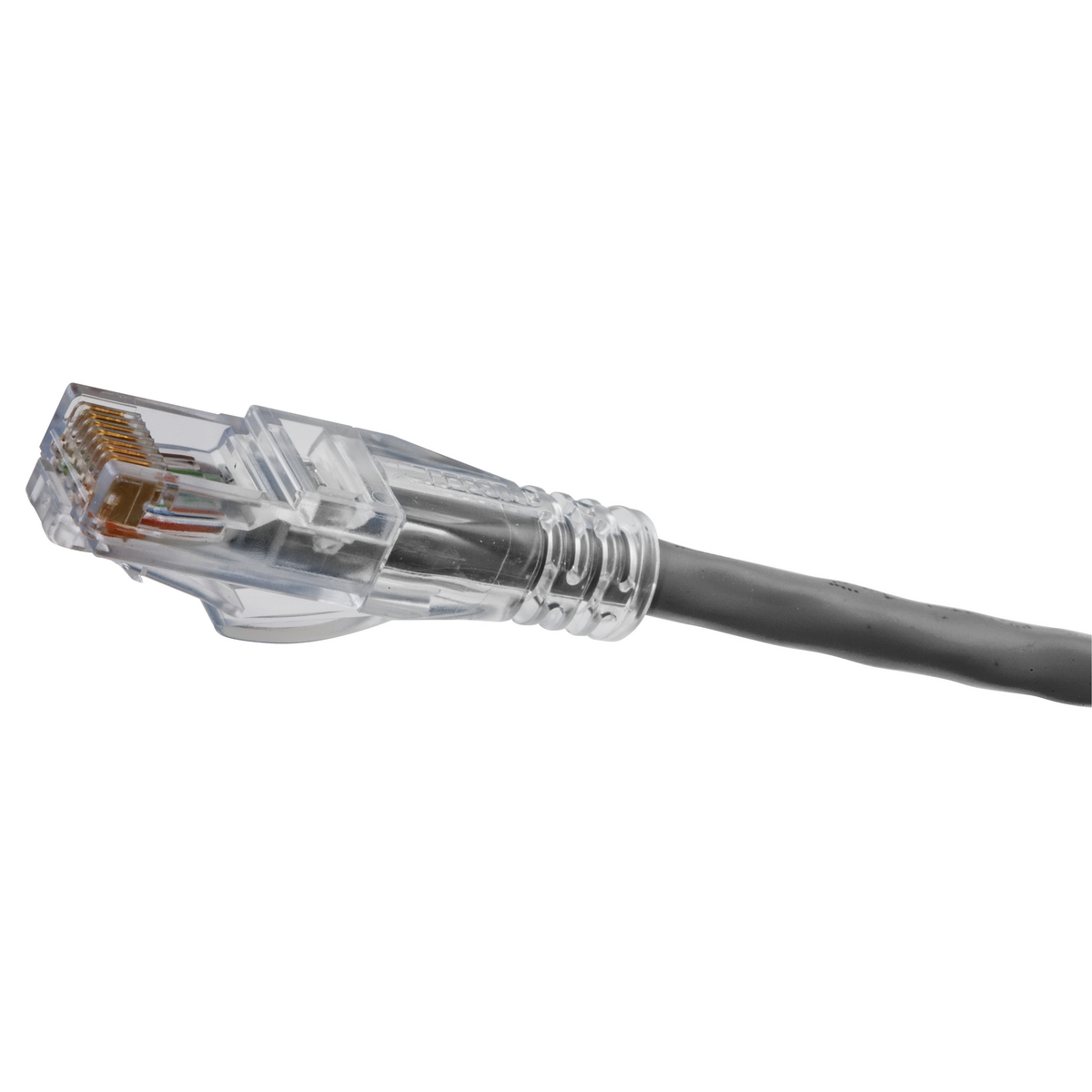 HC5EGY10 Slim UTP CM Rated Standard Patch Cord, Cat 5e, 24 AWG Stranded Copper Conductor, RJ-45 Connector, 10 ft L Cord