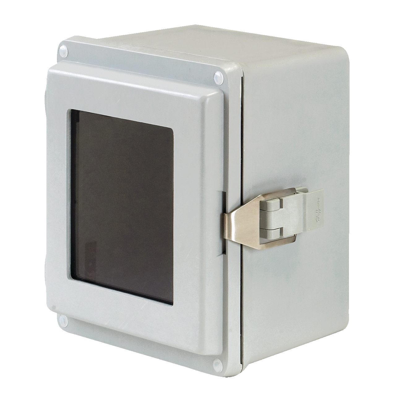 A865JFGQRPWR A50 Small Junction Box, 7-1/2 in H x 6 in W x 5.03 in D, Hinged Window Cover, NEMA 4X/IP66 NEMA Rating, Fiberglass