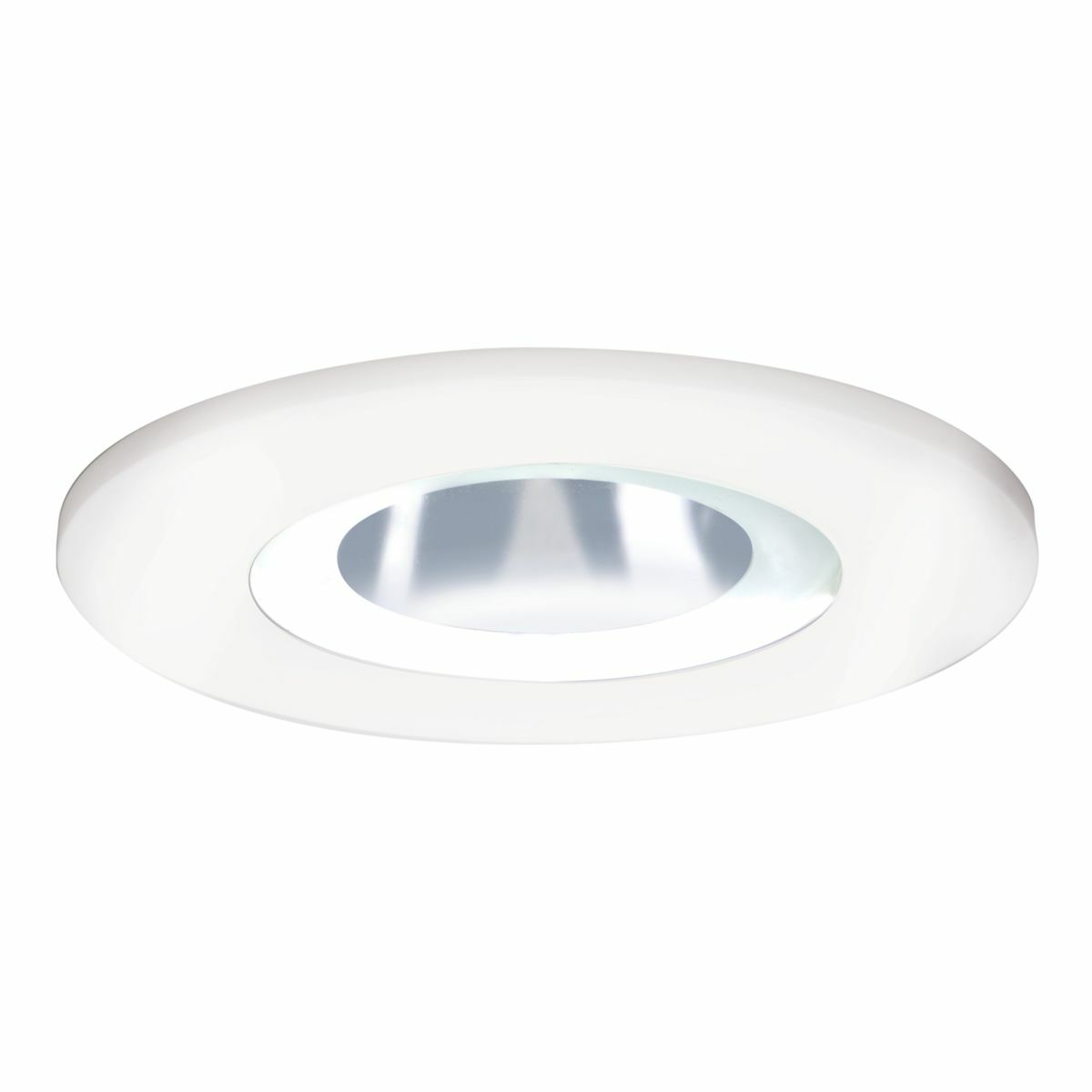 3008FG Halo Circle Showerlight Lighting Trim, 3 in ID x 4-1/4 in OD, For Use With H3 Housing, Polymer