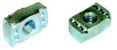 SCN50 Channel Anti-Rotation Nut, 1/2-13 Thread, 1/2 in L Stud, Steel