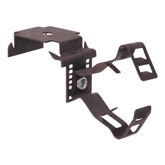 SSF-CUC-C1/2-3/4 Steel City Multi-Function Utility Clip, 1/2 or 3/4 in Conduit, 25 lb Load, 12 AWG Wire, Steel