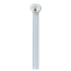 High Performance Cable Tie, Natural Color Nylon 6.6, Length of 343mm (13.5 Inches) for Bundle Diameter up to 102mm (4.02 Inches), Width of 6.9mm (0.27 Inch), Tensile Strength Rating of 534 Newtons (120 Pounds), Operating Temperature of -60 Degrees Celsius (-76 F) to 85 Degrees Celsius (185 F), 50 Pack