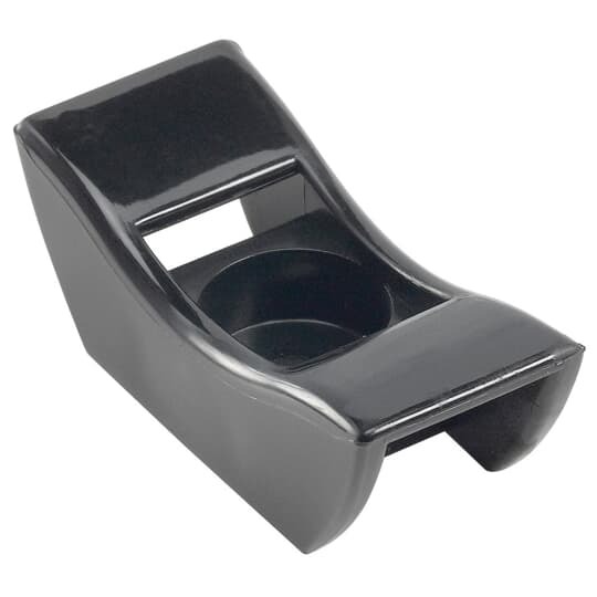 TC5356 Ty-Rap Heavy Duty Cable Tie Mounting Base, Threaded Mount, 1/2 in W Tie, Nylon/Polyamide 6.6, Black