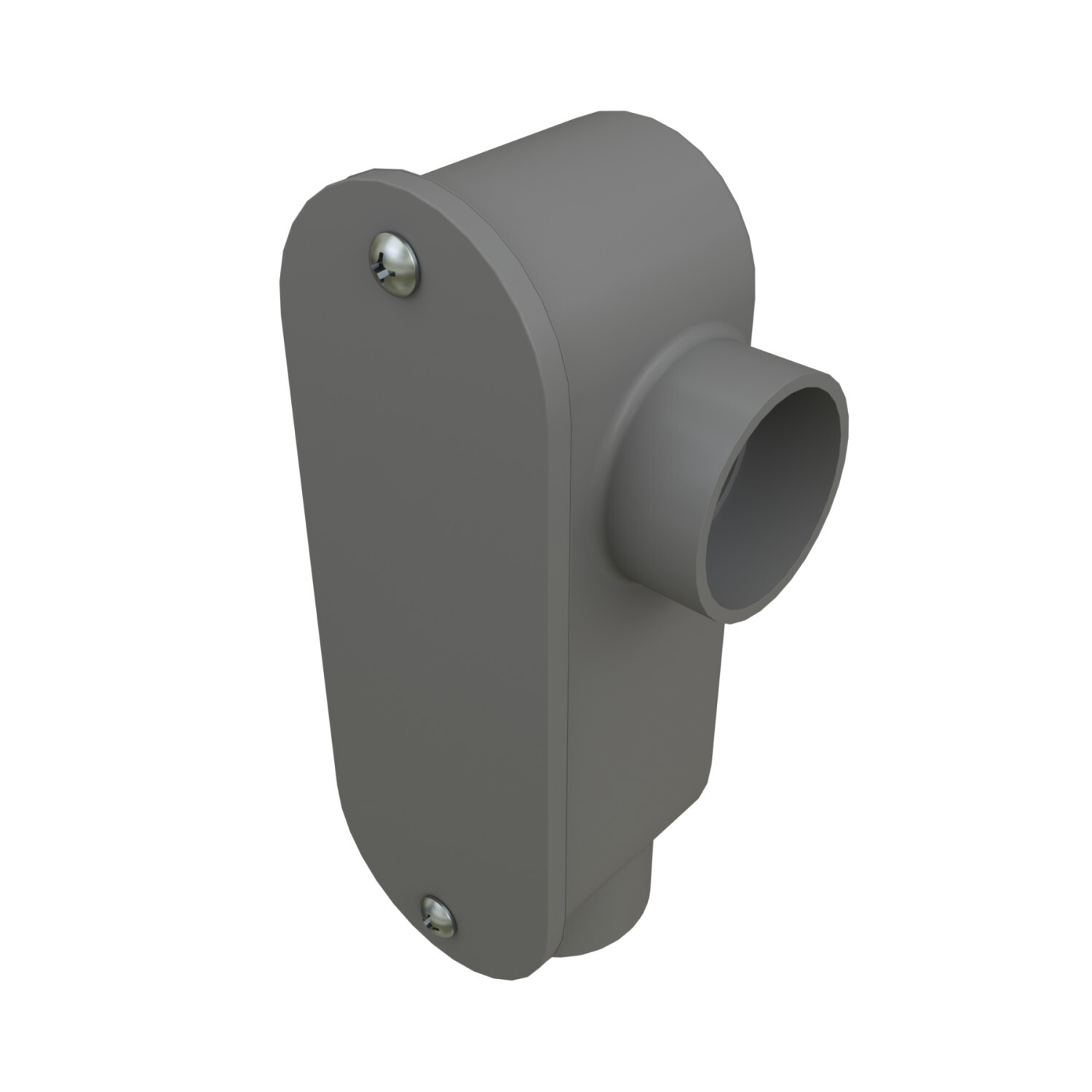 59217 Type LL Straight Conduit Body, 3 in Hub, PVC