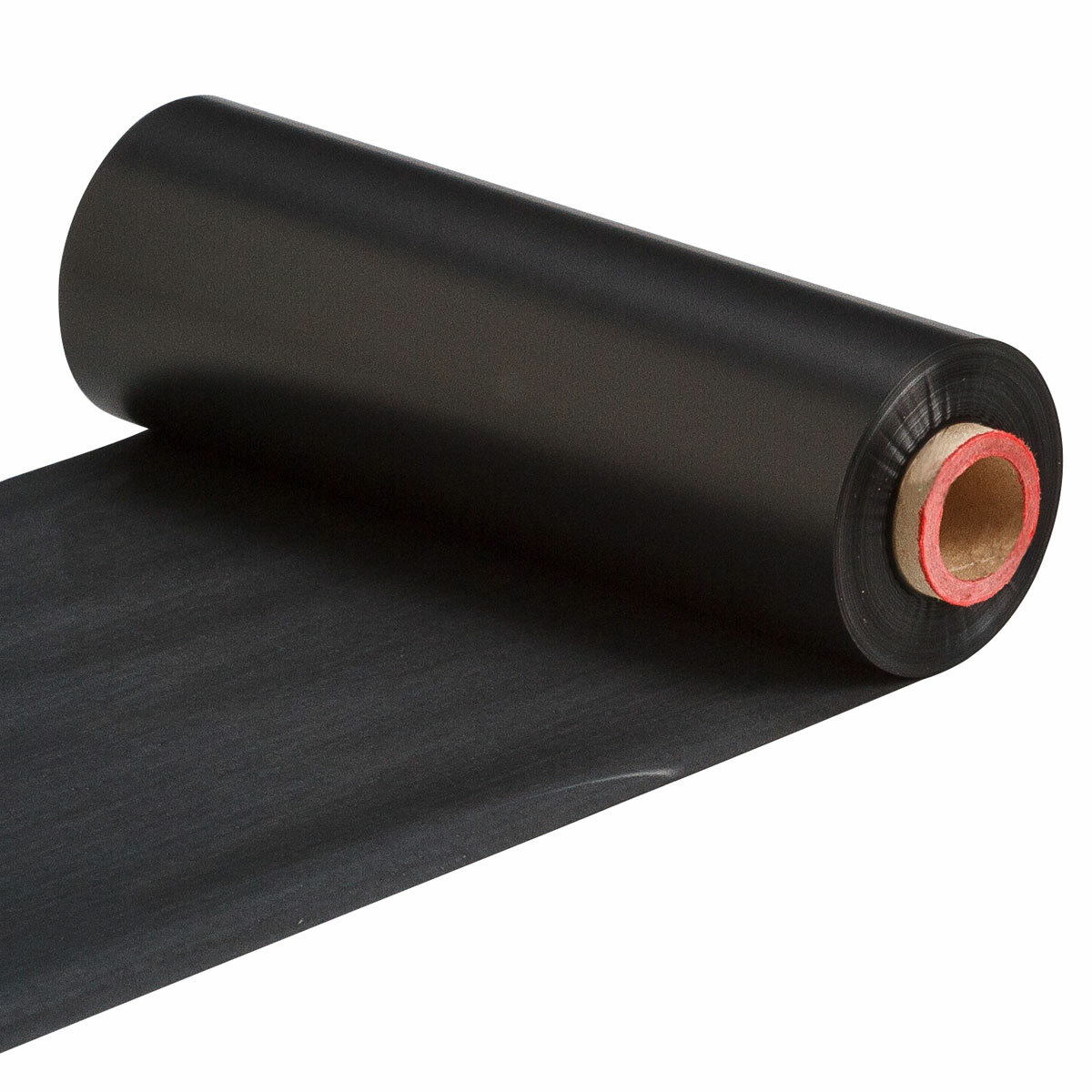 R4313 R4300 1-Color Printer Ribbon, 242 ft L x 4 in W, Resin/Wax, Black