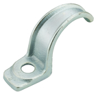 One Hole Straps Malleable Iron, 2-1/2 In. Trade Size