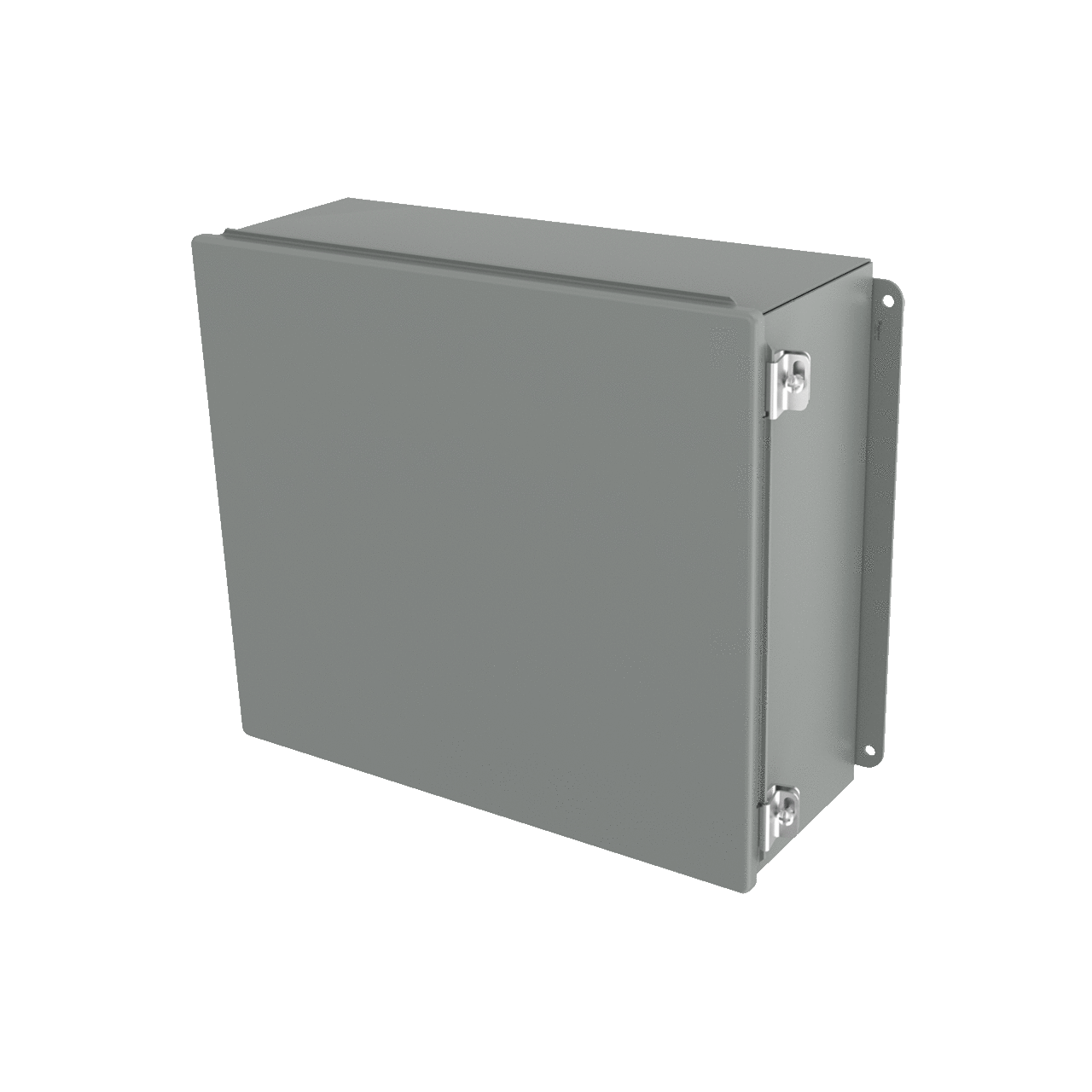 A1210CHS Junction Box, 12 in H x 10 in W x 5 in D, Continuous Hinged/Screw Clamp Cover, NEMA 12/13/IP65 NEMA Rating, Steel