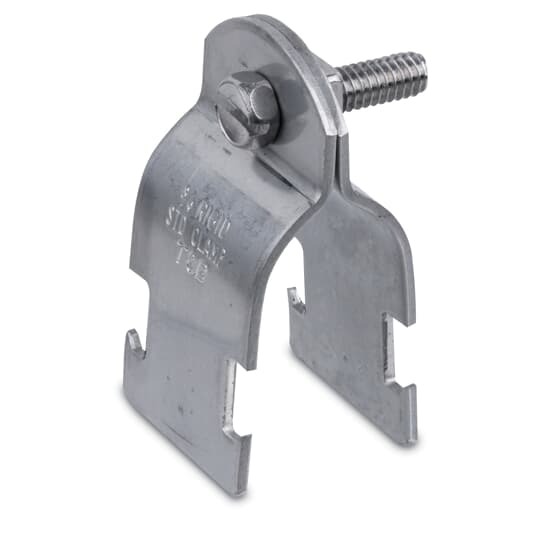 701-7/8SS Superstrut Pipe Strap, 7/8 in OD, Stainless Steel