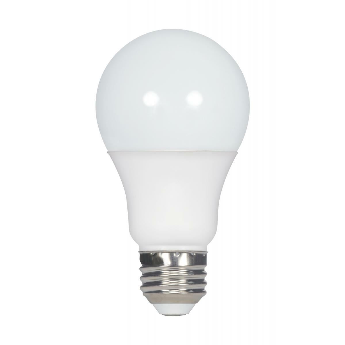 S11412 Type A Non-Dimmable LED Lamp, 9 W, 60 W Incandescent Equivalent, E26 Lamp, A19 Shape, 800 Lumens