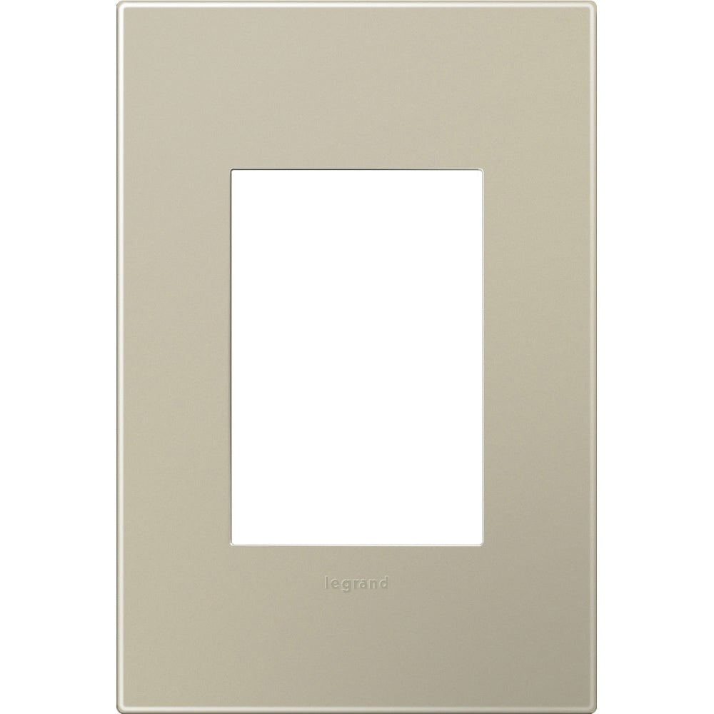 AWP1G2TM6 Adorne Designer Wall Plate, 1 Gangs, 3.45 in W x 5.13 in H, Plastic