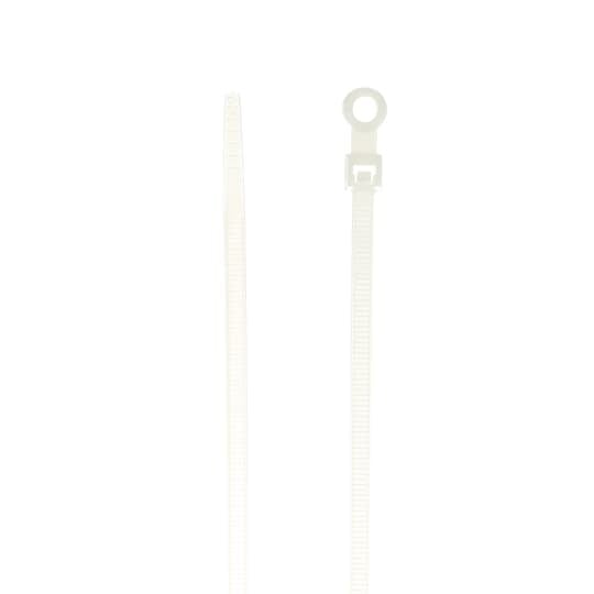 L-7-50MH-9-M Catamount Integrated Mounting Hole Cable Tie, 7 in L x 0.18 in W x 0.053 in THK, Nylon/Polyamide 6.6