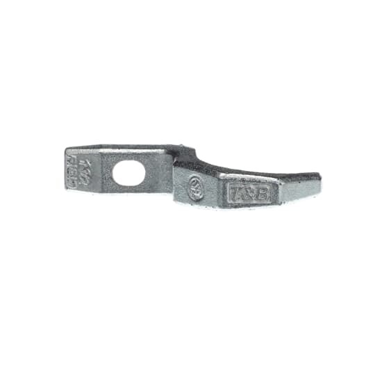 1280 T&B Pipe Strap, 1-1/2 in Conduit, Malleable Iron