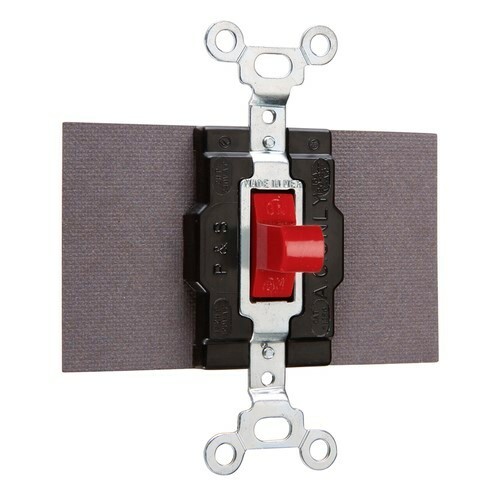 1250RED Single-Pole, Double-Throw Switch 15 Amp, 120/277VAC ratingTested to 3 Amps, 24Vdc rating