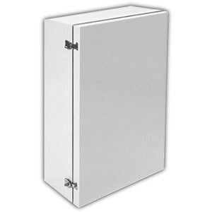 AN2416PL ARIA Enclosure, x 16.34 in W x 9.06 in D x 24.21 in H, NEMA Type 3, Type 3R, Type 4, Type 4X, Type 12, Type 13/IP66/IK10 NEMA Rating, Fiberglass