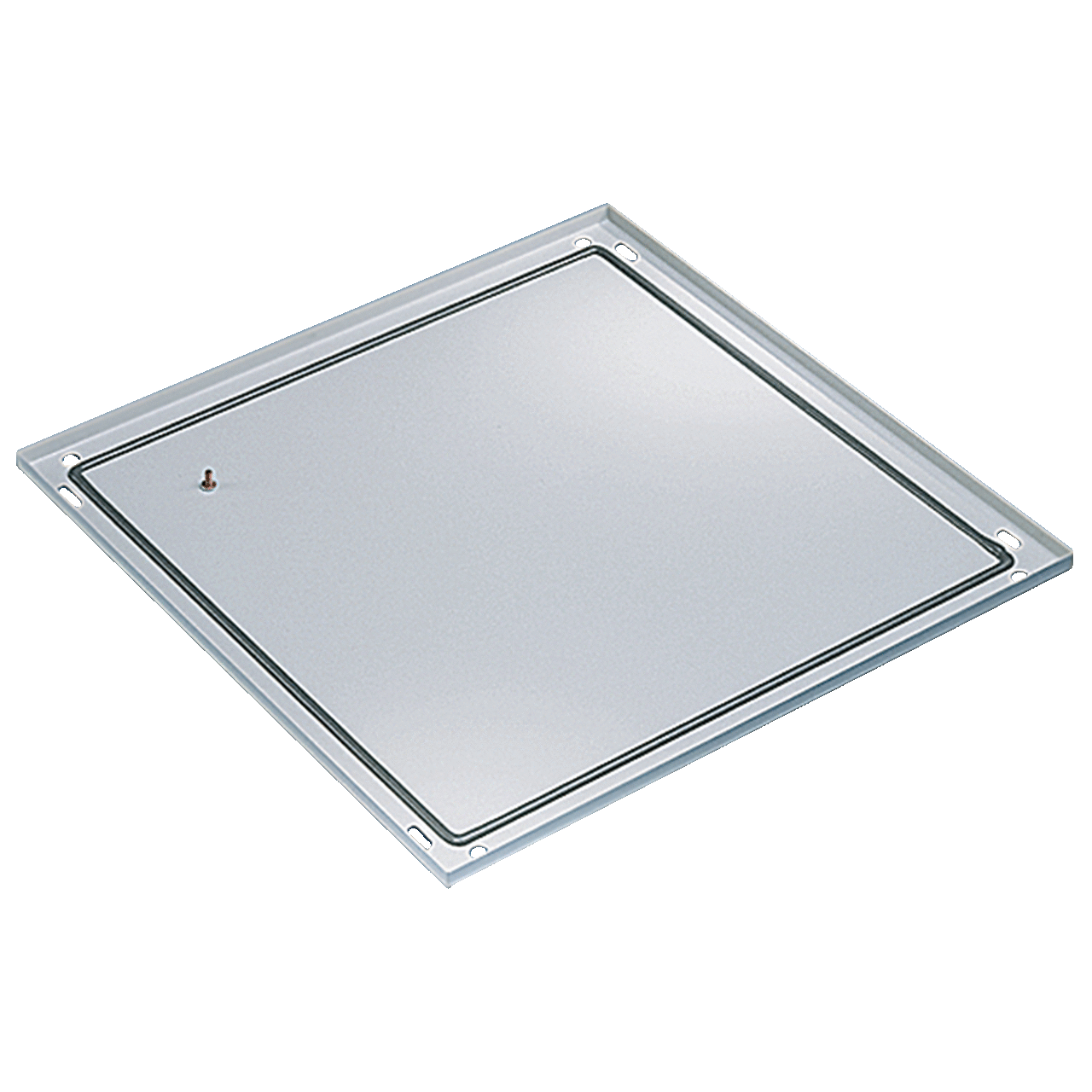 PB086 ProLine P20 Bottom Solid Base, 792 mm W x 553 mm D, For Use With ProLine 800 x 600 mm Modular Enclosure Frames, Steel, Light Gray
