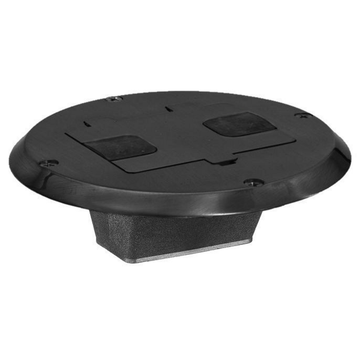 RF506BK Replacement Standard Floor and Wallbox With Flange, Stamped Steel, 28 cu-in Capacity