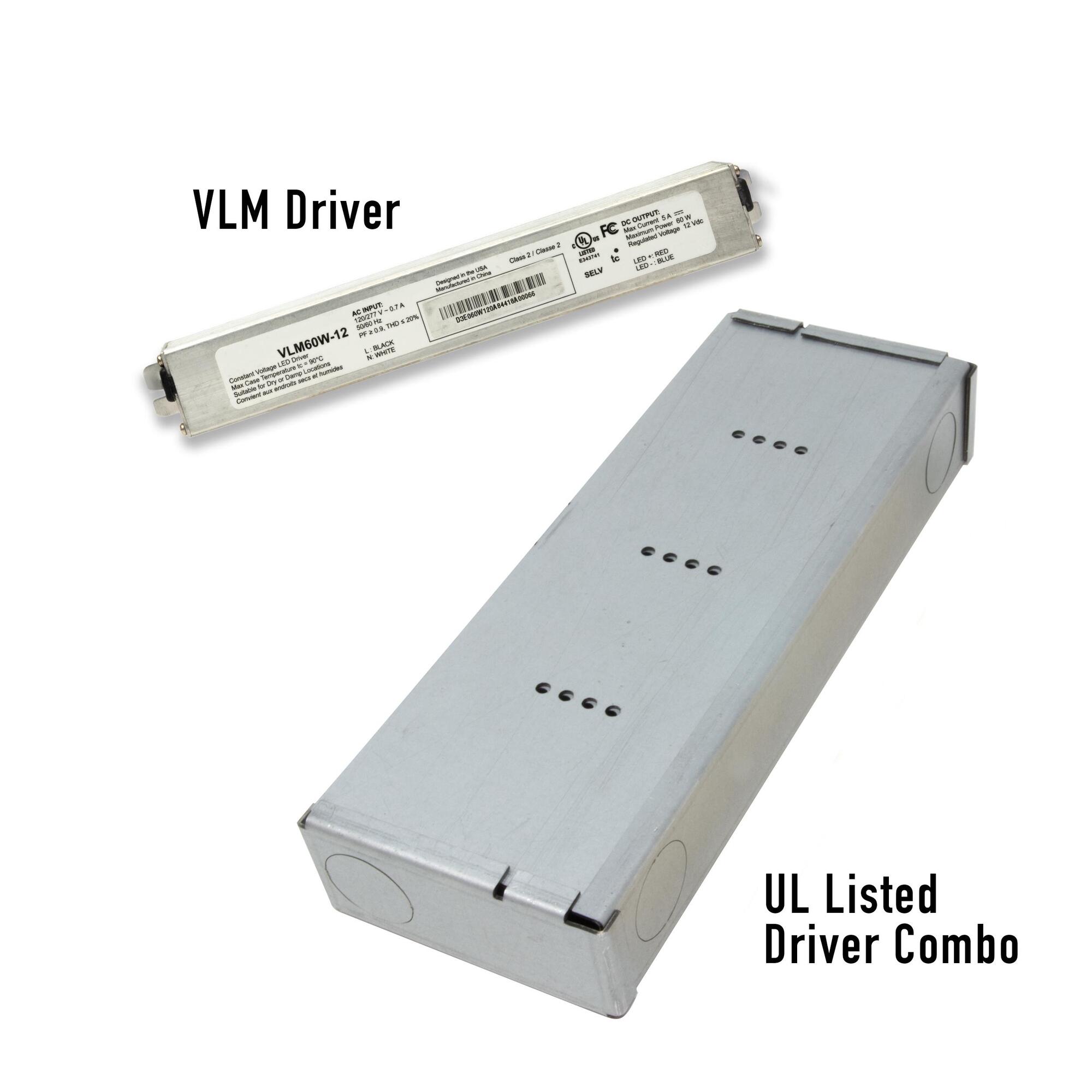VLM100W-24-LPM VLM Constant Voltage LED Driver, 24V DC, 100W
