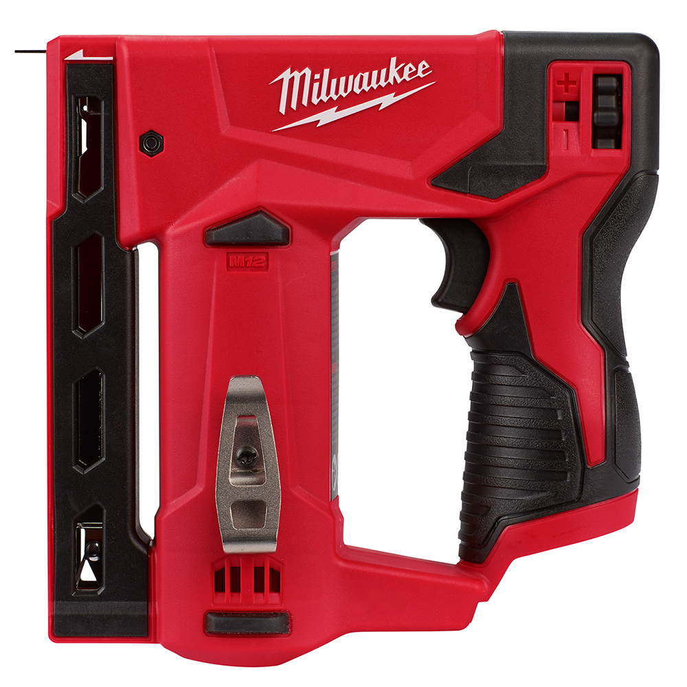 2447-20 Flat Bare Tool Crown Stapler, 3/8 in Crown, For Fastener Type: Staples, 7-1/4 in OAL, Li-Ion Battery