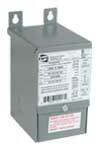 C1F002XES Fortress Commercial Potted Distribution Transformer, 190/200/208/220/240 x 380/400/416/440/480 V AC Primary, 120/240 VAC Secondary, 2 kVA Power Rating, 50/60 Hz, 1 Phase