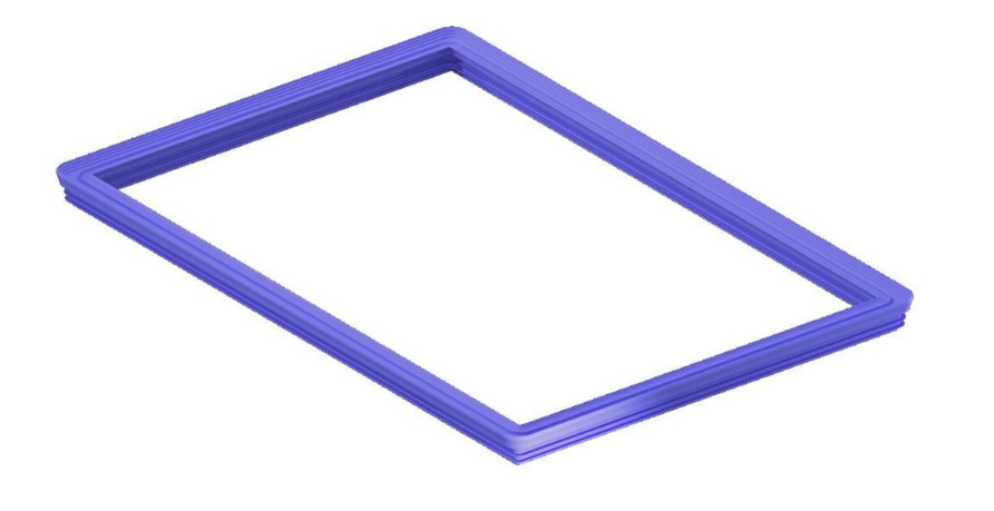 5050617 Sealing Frame, For Use With Model 1676600 300 mm H x 400 mm W HD Terminal Box