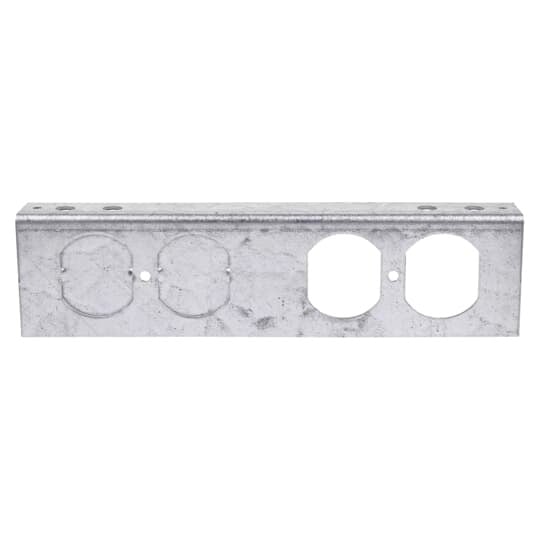 667-2RP Steel City Recessed Service Device Plate, For Use With 667 SC Floor Box, Steel