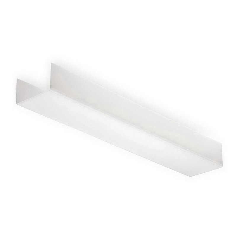 DWC48 Lighting Diffuser, 19 in, Acrylic, Fixture Mount