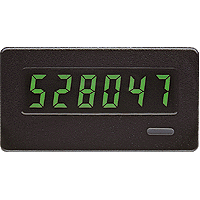 CUB4L010 Panel Meter, 6 Digits, LCD Display