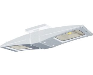 CLED2X10W Architectural Energy Efficient Outdoor Ceiling Light, 26 W Fixture, 120/208/240/277 V AC, White Housing