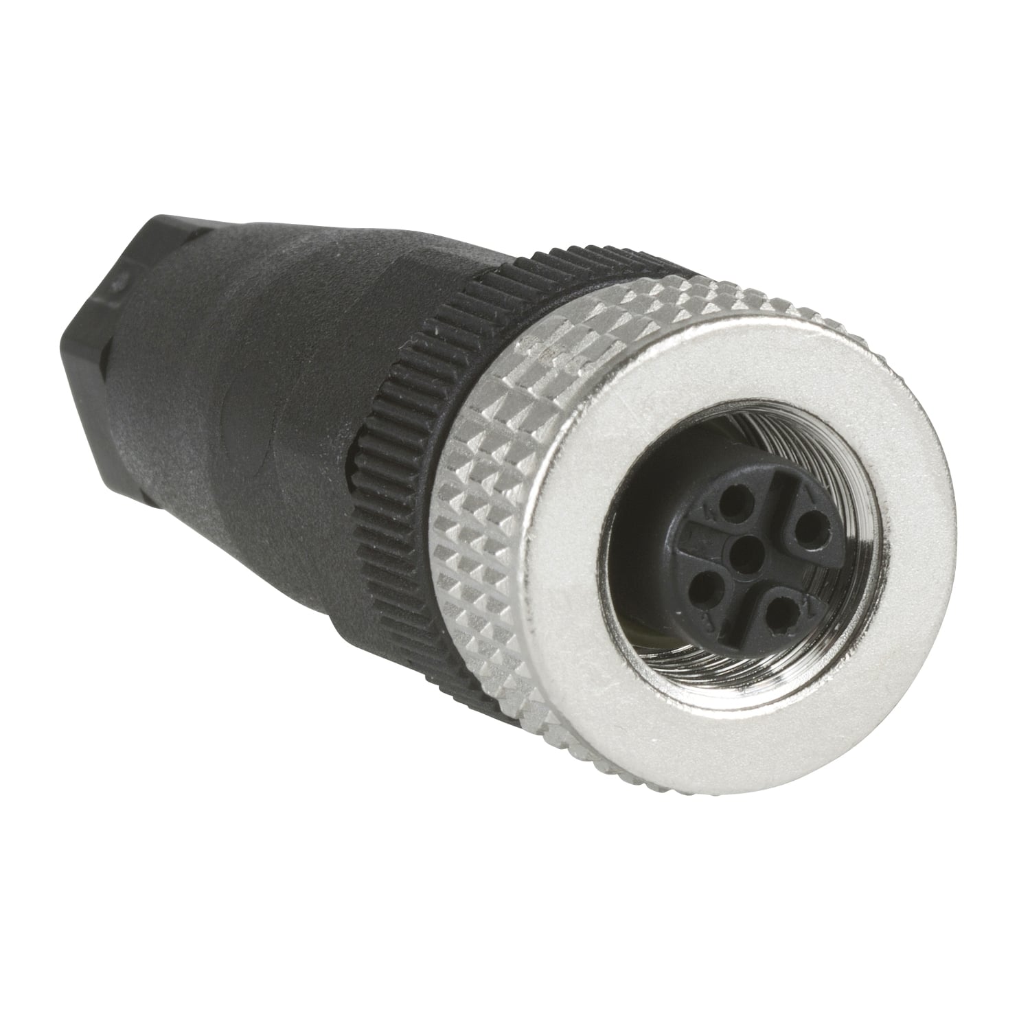 XZCC12FDM40B XZCC Plug-In Straight Connector, 125 V AC/150 V DC, 3 A