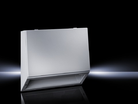 6723500 TP Series Console Enclosure, 63 in W x 9.4 in D x 28 in H, NEMA 12/IP55, Carbon Steel