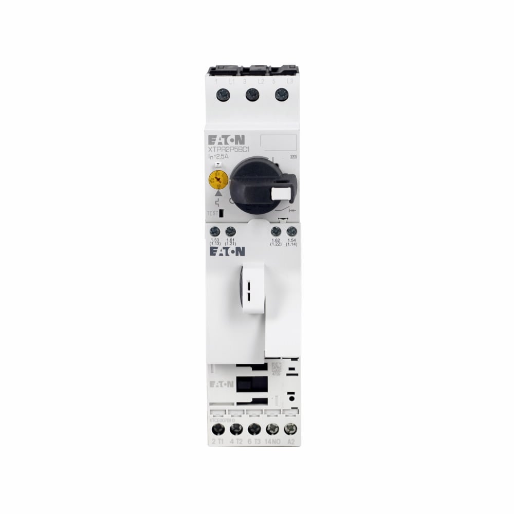 XTSC025BCA Full Voltage Non-Reversing Manual Motor Controller, 110/120 V AC V Coil