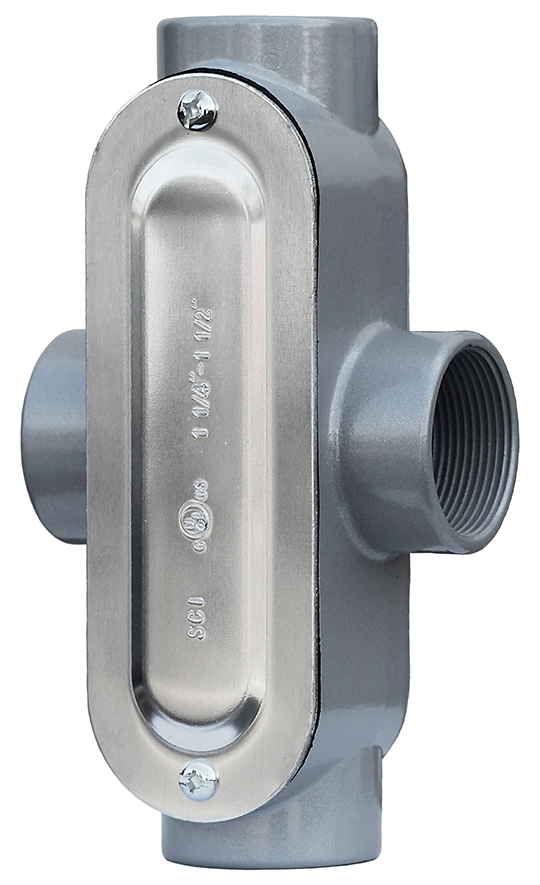 X75CG Type X Conduit Body With Cover and Neoprene Gasket, 3/4 in Hub, Die Cast Copper Free Aluminum
