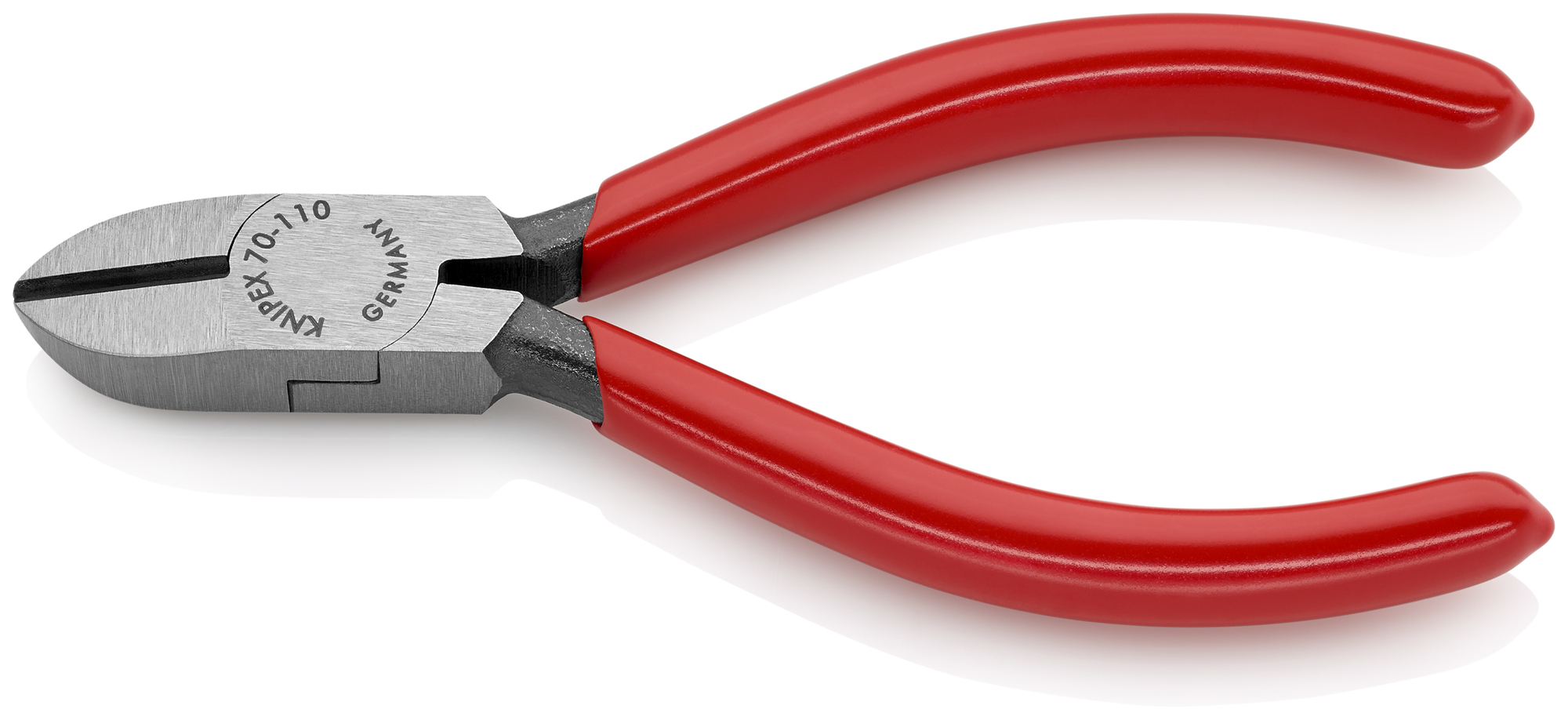 Diagonal Cutters, 4 1/4 in., Plastic Coating