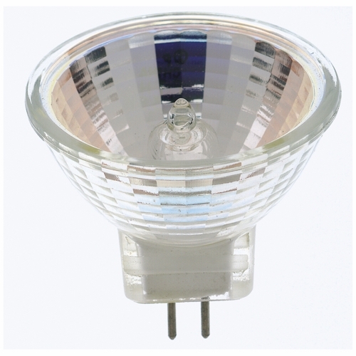 S4645 Dimmable Lensed Halogen Lamp, 10 W, GU4 Halogen Lamp, MR8 Shape