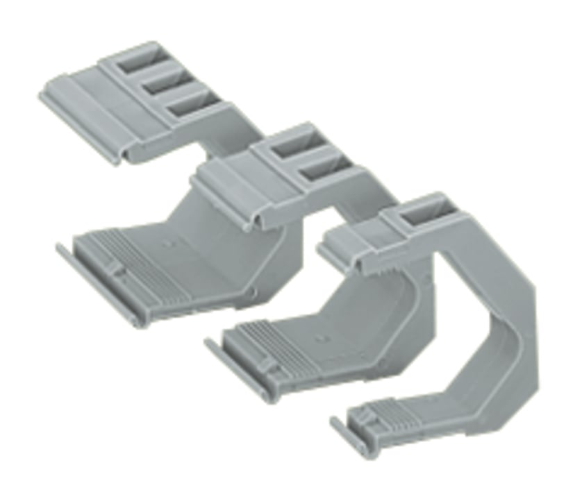 826-155 Cover Lock, 0.06 MJ Fire Load, Polyamide, Gray