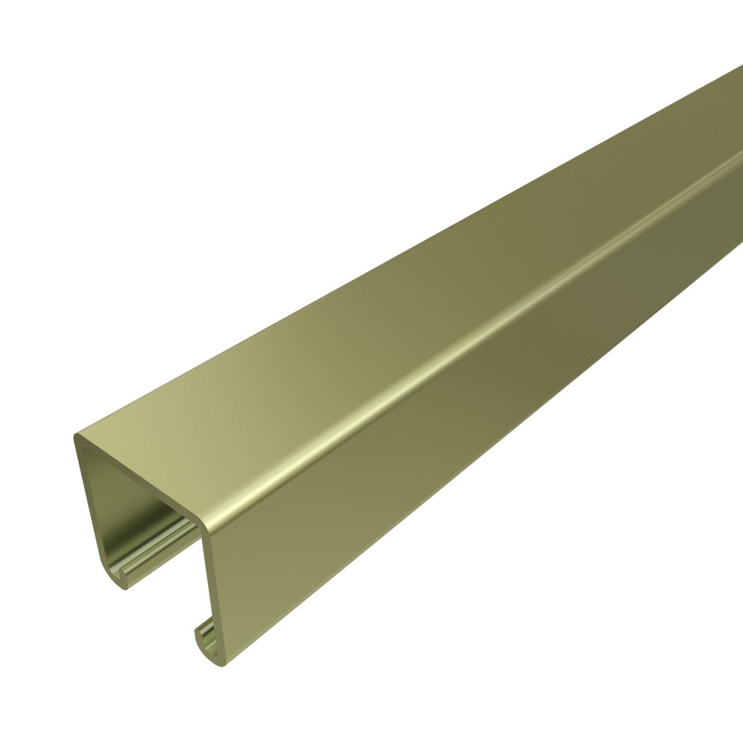 UNISTRUT CHANNEL, 12ga, 1-5/8"x 1-5/8", SOLID, ZD