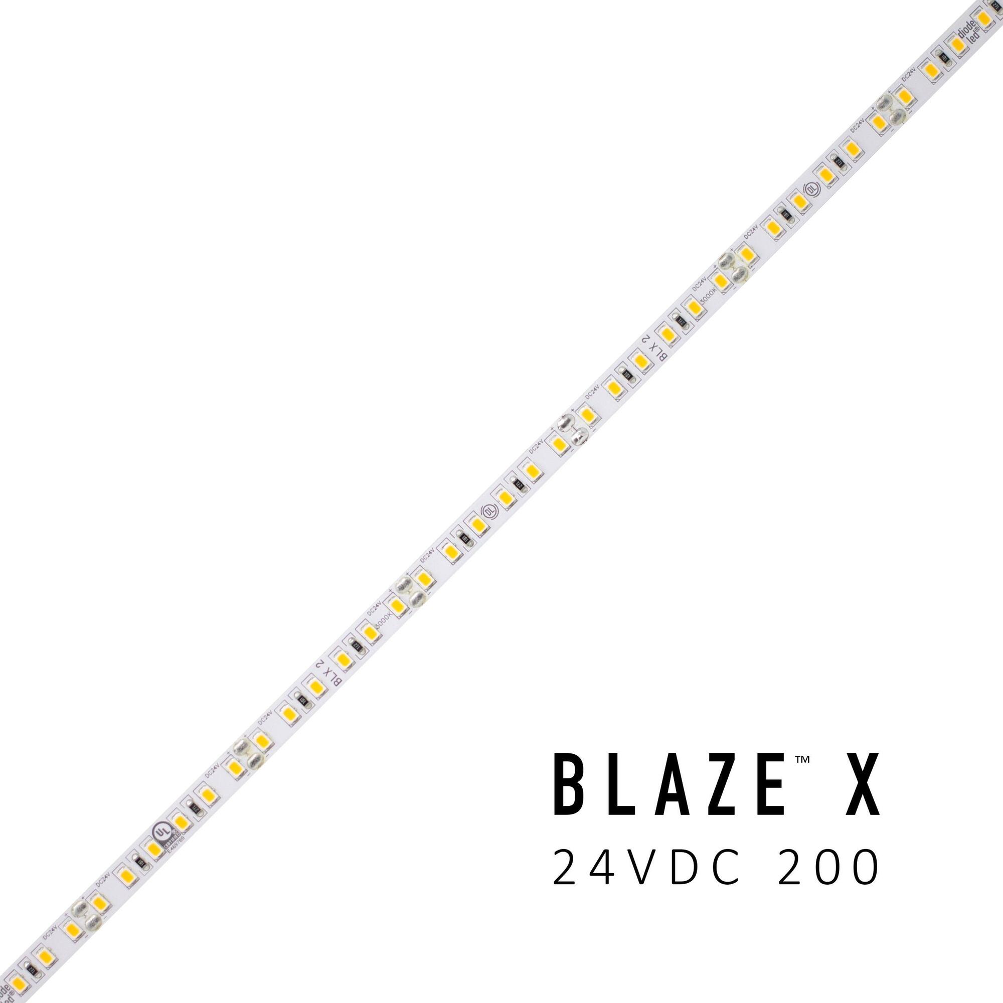 BLAZE X 200 LED Tape Light, 24V, 5000K, 16.4 ft. Spool