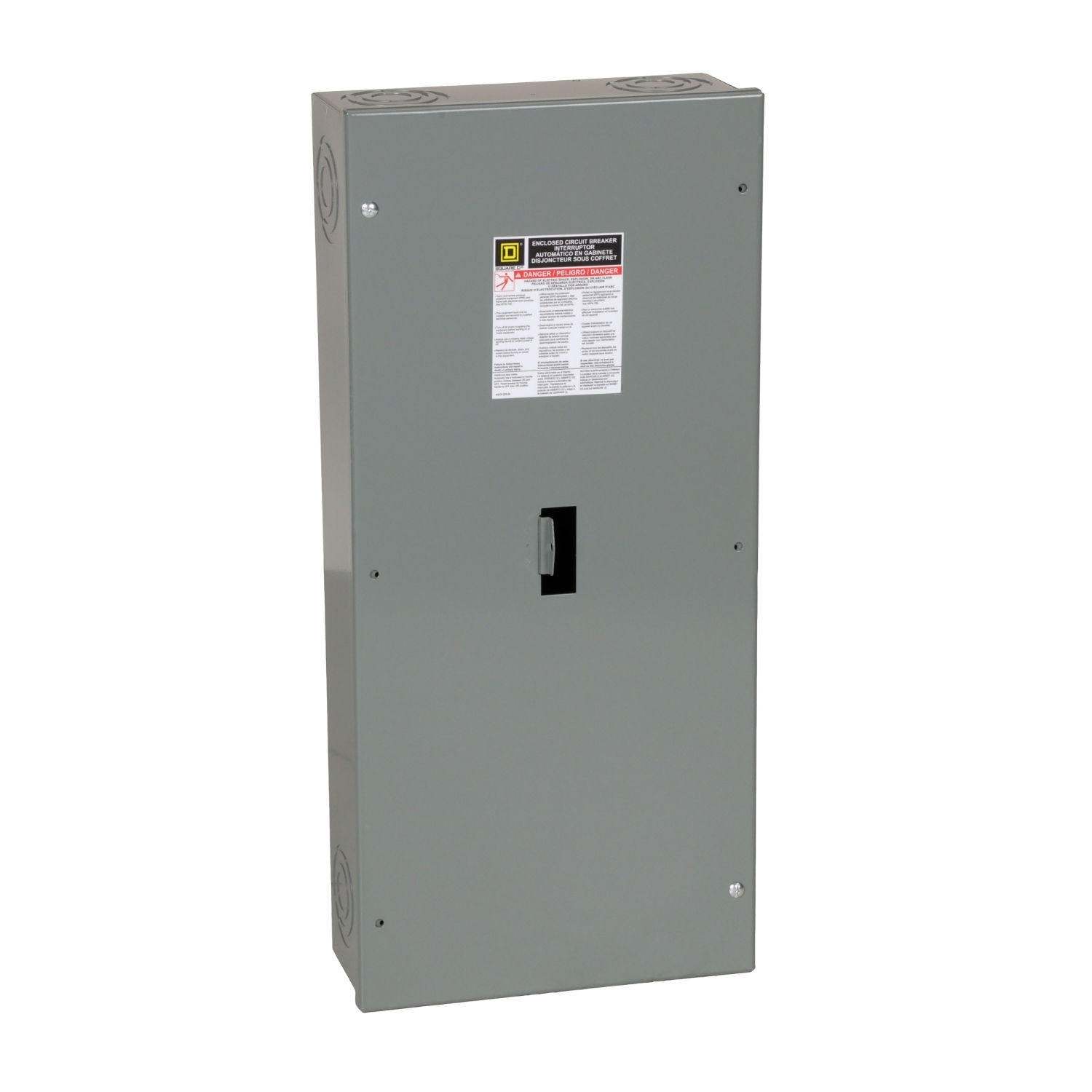 H150S PowerPacT H Circuit Breaker Enclosure, 15/150 Amp, 2 pole, Surface Mount, Nema 1