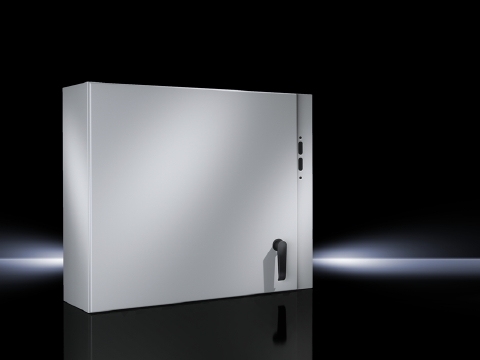 8017585 WM Series Compact Enclosure, 825 mm W x 300 mm D, NEMA 4/IP66, Stainless Steel