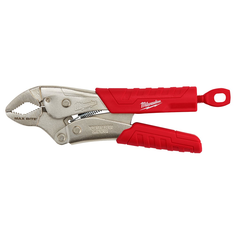 48-22-3707 Torque Lock Maxbite Locking Plier, 1-1/2 in Nominal, 1-3/32 in L x 29/64 in W Forged Alloy Steel Gripped Curved Jaw, 7 in OAL
