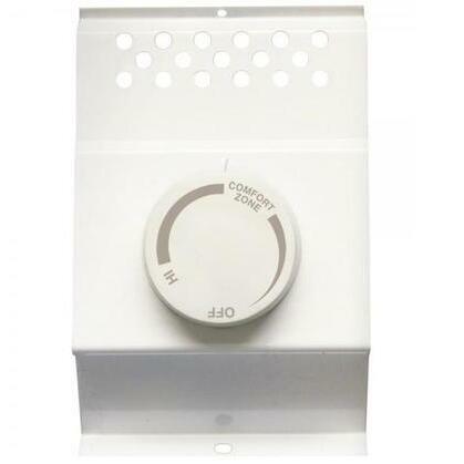 Cadet BTF Built-in Double Pole Thermostat for Electric Baseboard Heaters, White