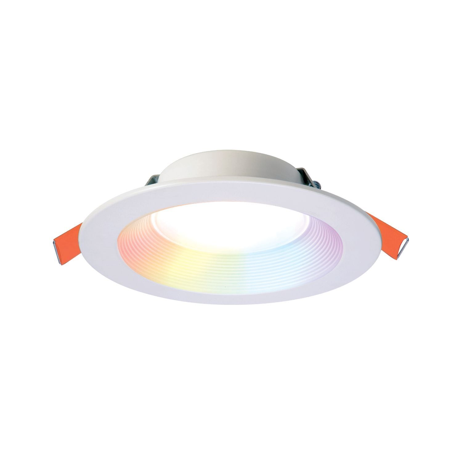6 Smart Wi-Fi Recessed Baffle Canless LED Downlight Connected by WiZ Pro. 1200 Lumens, 90+ CRI, Full Color + Tunable White via WiZ App. 120V 60Hz, Matte White Finish