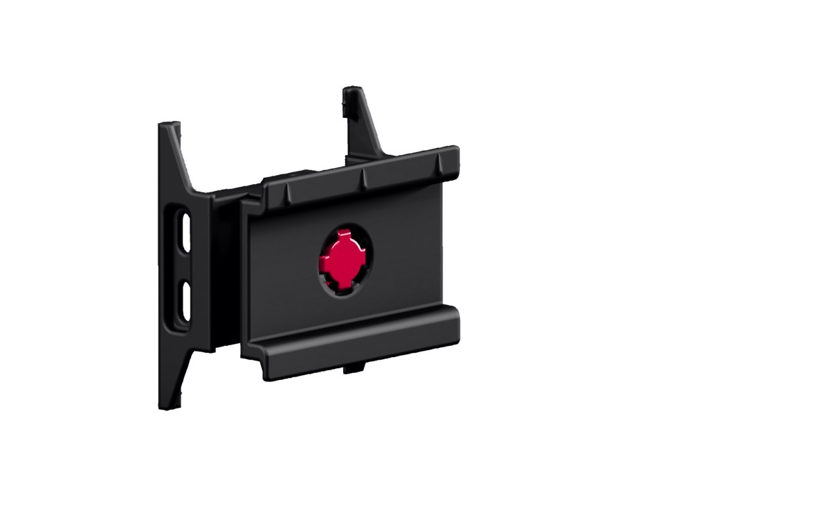 RX height-adjustable support rail, W: 45 mm