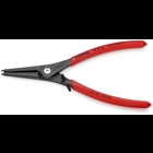 External Precision Snap Ring Pliers-Limiter, 9 in., Non-slip plastic, 3/32 in. Tips